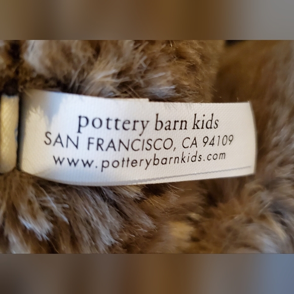 19 inch Gray Pottery Barn Kids Stuffed Animal Plush Toy Birthday Holiday Gift - Picture 4 of 6